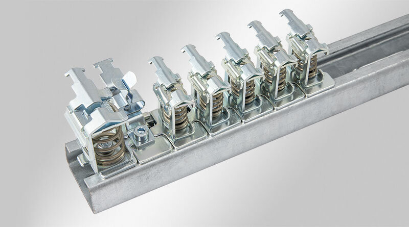 EMC-schermklemmen met compressieveer